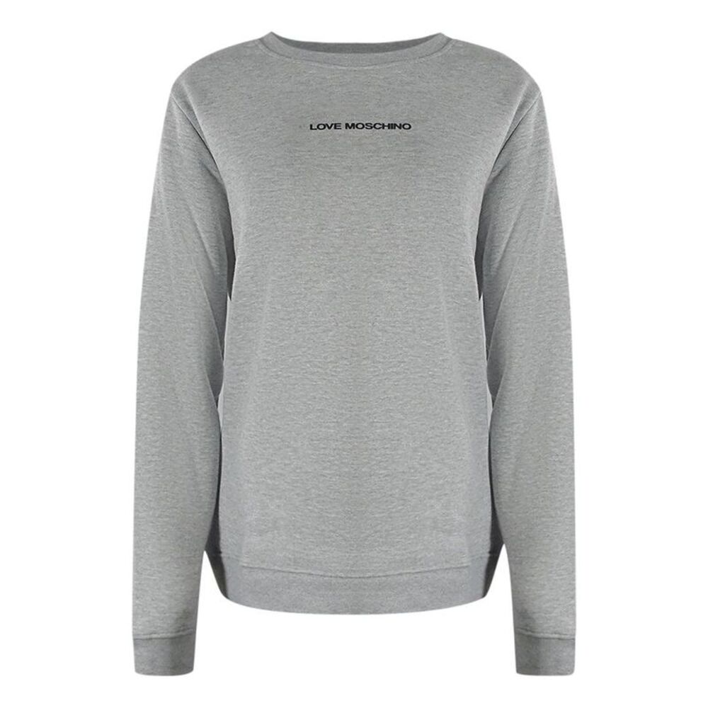 Love Moschino Womens/Ladies Logo Sweatshirt / Gray